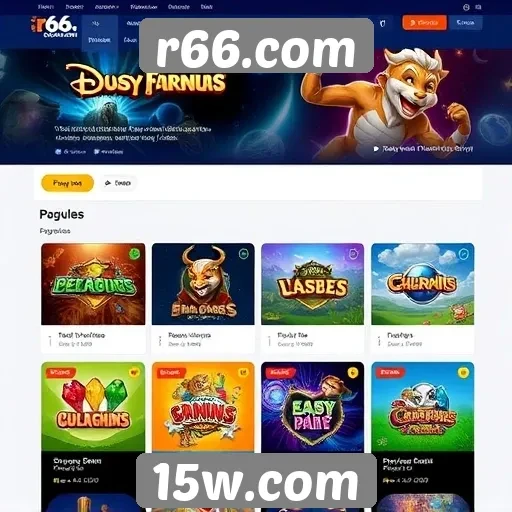 Jogos populares em r66.com atraem novos usuários