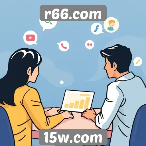 Exploração das funcionalidades sociais em r66.com